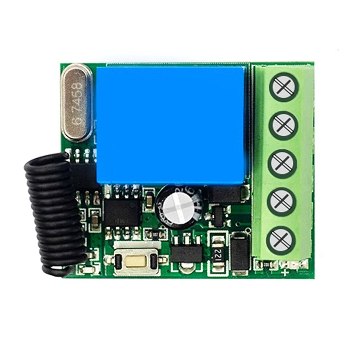 مفتاح تحكم عن بعد لاسلكي A72Z  - مراجعة 433Mhz Receiver Module وسعره