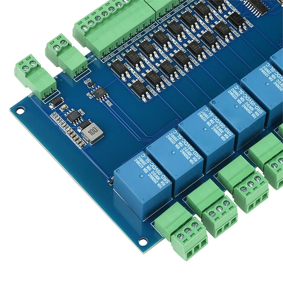وحدة تبديل ريليه عالية الأداء  - مراجعة Relay 8 Channel Board وسعره