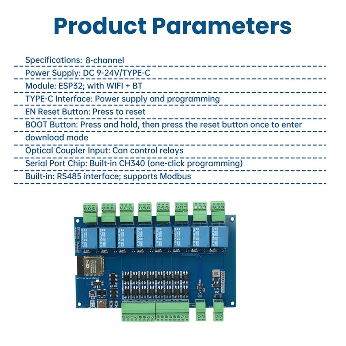 وحدة تبديل ريليه عالية الأداء  - مراجعة Relay 8 Channel Board وسعره