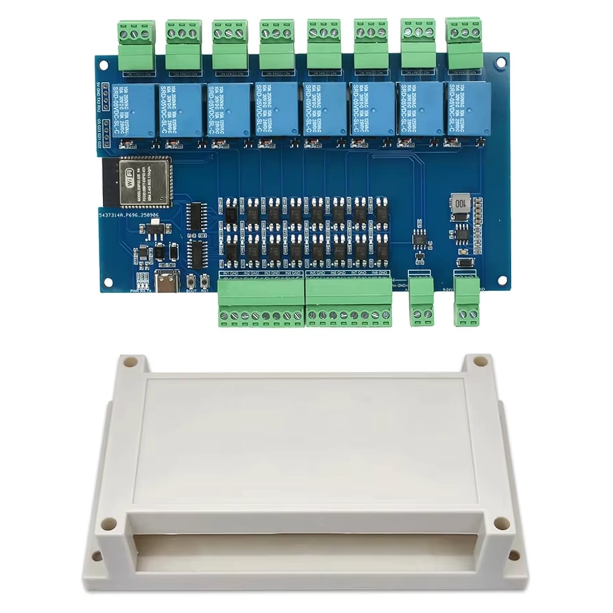 وحدة تبديل ريليه عالية الأداء  - مراجعة Relay 8 Channel Board وسعره