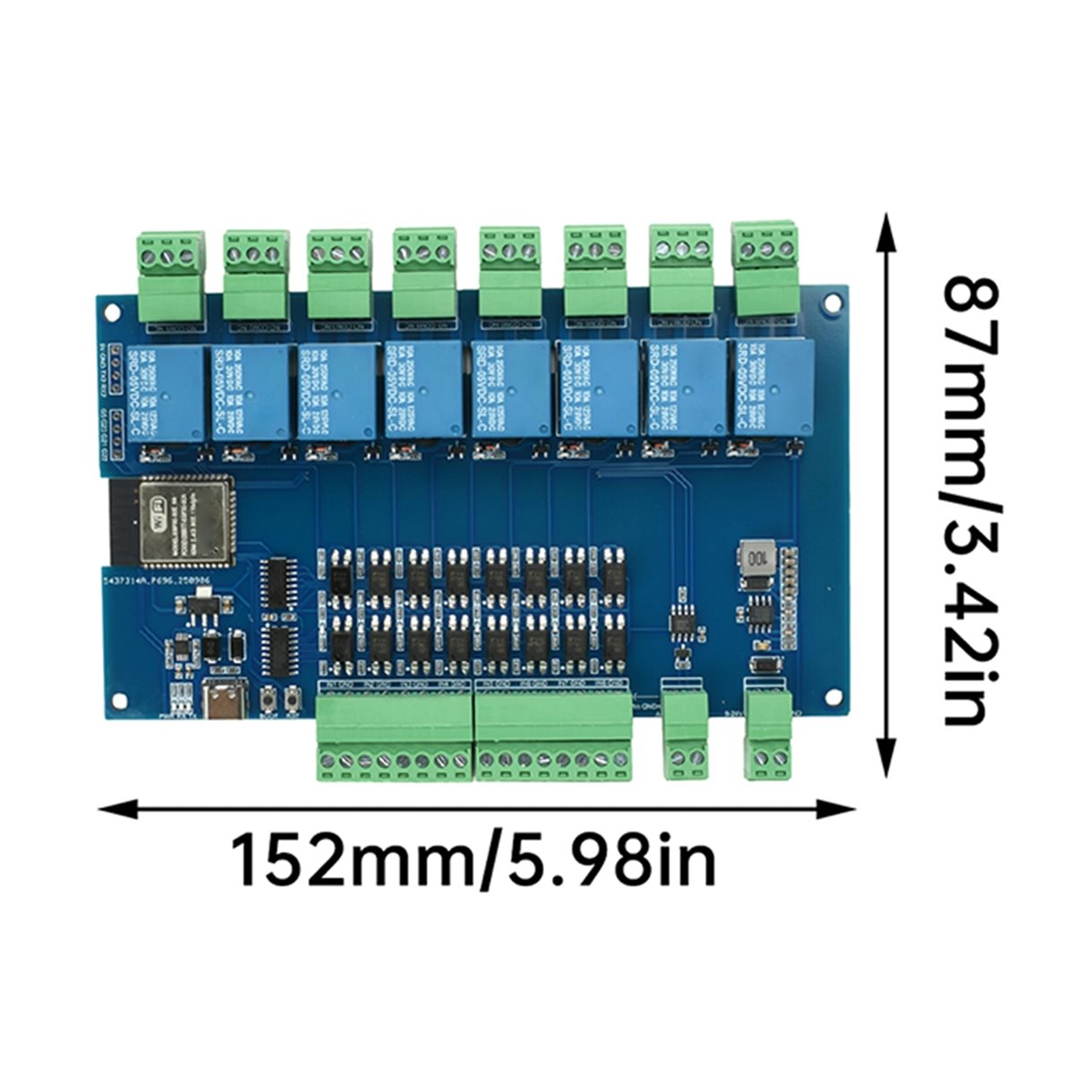 وحدة تبديل ريليه عالية الأداء  - مراجعة Relay 8 Channel Board وسعره