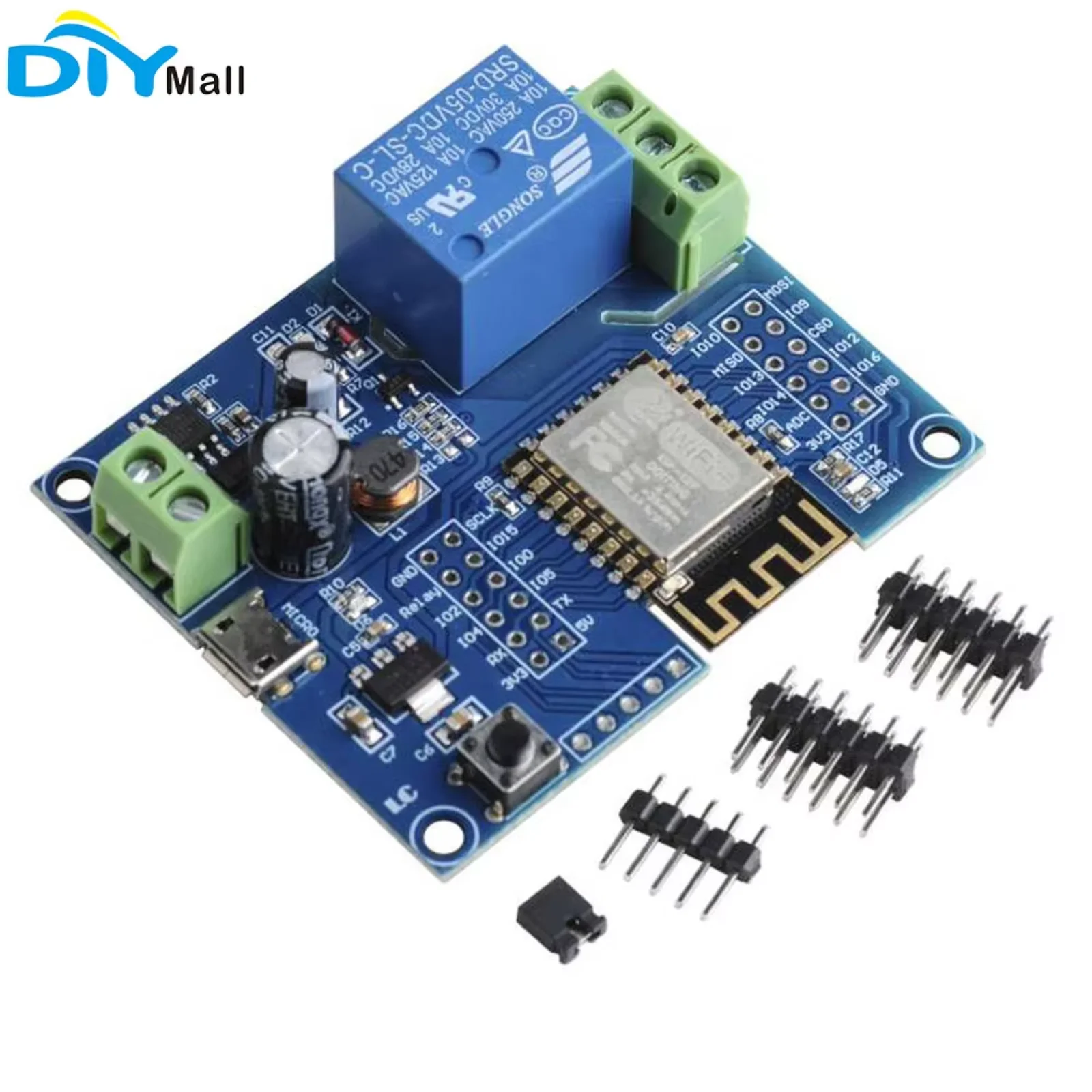 وحدة تحكم لاسلكية بمنفذ USB 5  - مراجعة Relay 8 Channel Board وسعره